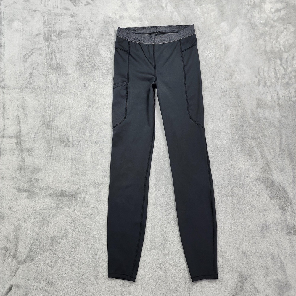 REI Co-op Leggings Womens‎ MT TALL Black Compression Running Base Layer Athletic